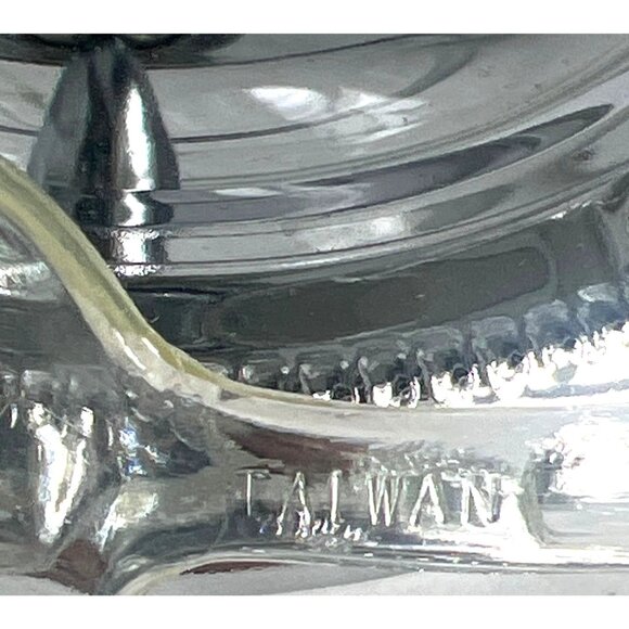 MCM Irvinware Chrome-Plated Glass Condiment Caddy Set W/3 Glass Cups Spoons USA - Picture 5 of 9